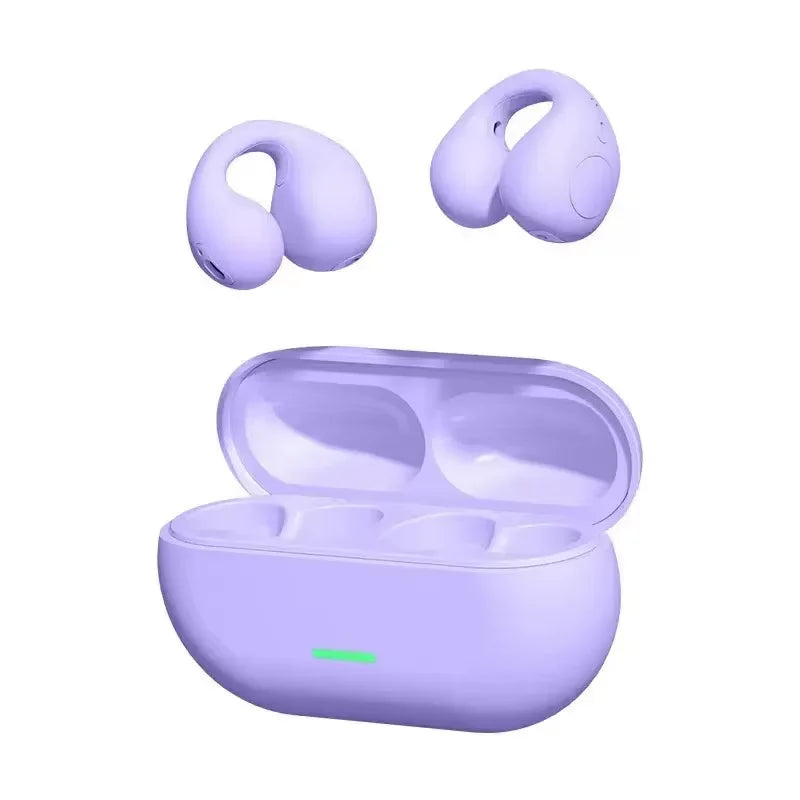 Original clip-on wireless sports headphones, long battery life running music headphones, compatible with Xiaomi and iPhone.
