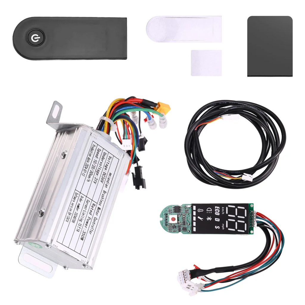 Durable 36V 350W Brushless Controller+Bluetooth Meter+Extension Cord Kit for Xiaomi M365/M365 Pro Electric Scooter