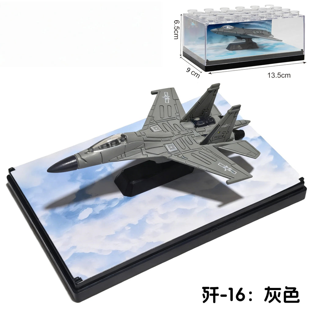 1/64 Simulation Alloy Aircraft Chinese 6th Fighter J-20 J-36J-35 J-50 Military Aviation Model Boy Creative Collections Gift