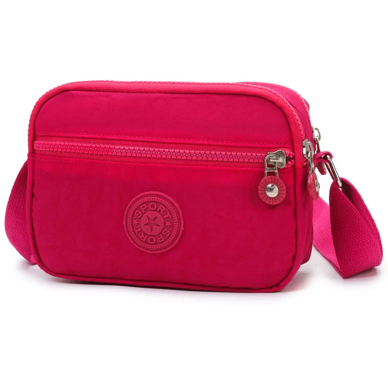 Leisure Sports Crossbody Bag Simple and Practical Outdoor Phone Wallet Cash Register Bag for Middle-aged and Elderly People