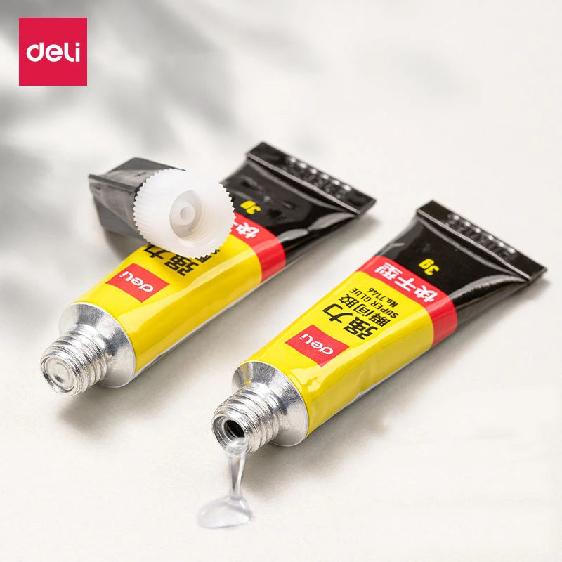Multi-Purpose Strong Instant Adhesive Fast-Drying Liquid Glue Universal Bonding for Ceramic, Metal, Leather, Rubber, Plastic & W