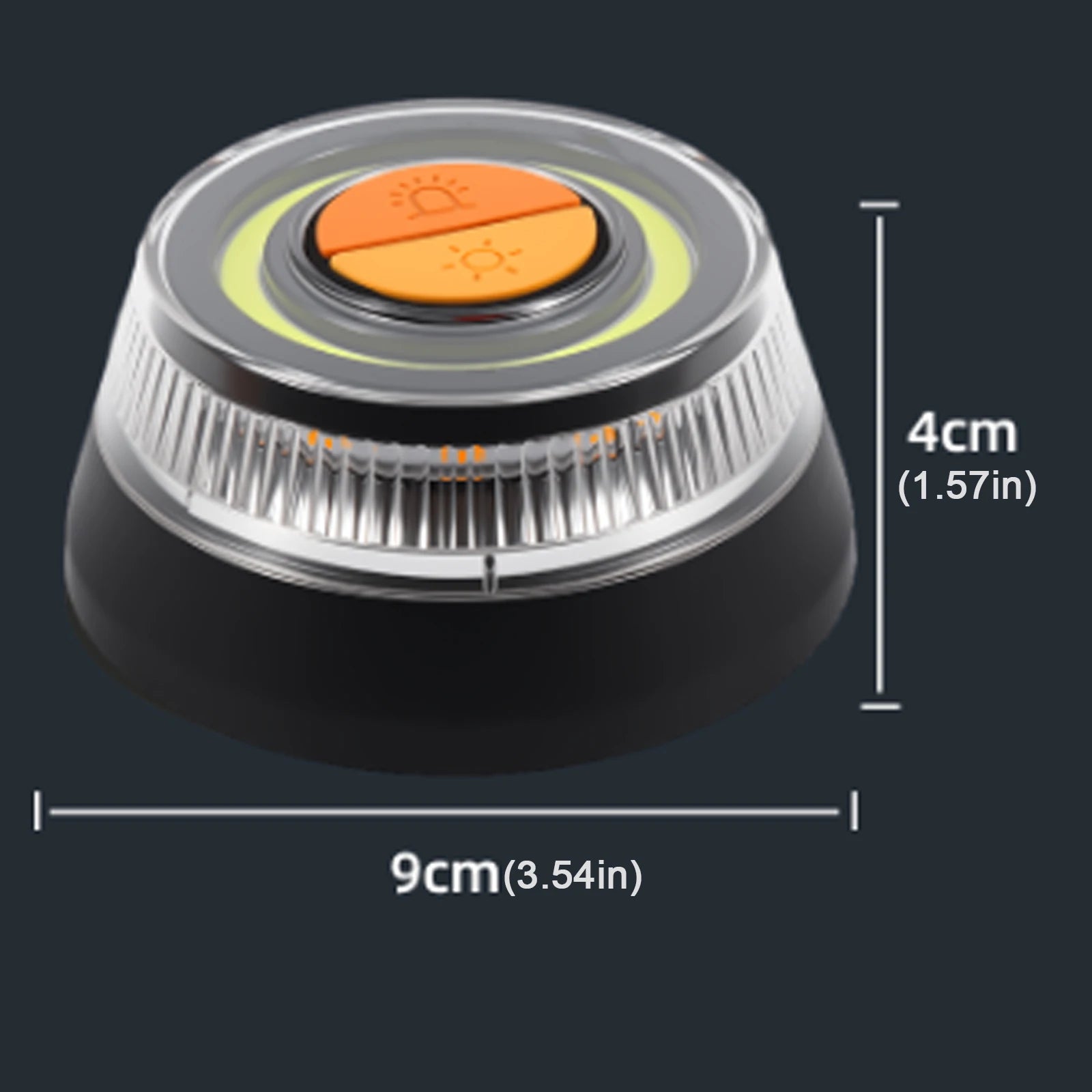 V16 Car Emergency Beacon Light Roof Warning Light Magnetic Adsorption Strobe Flashing Lamp Night Safety Signal Lamp