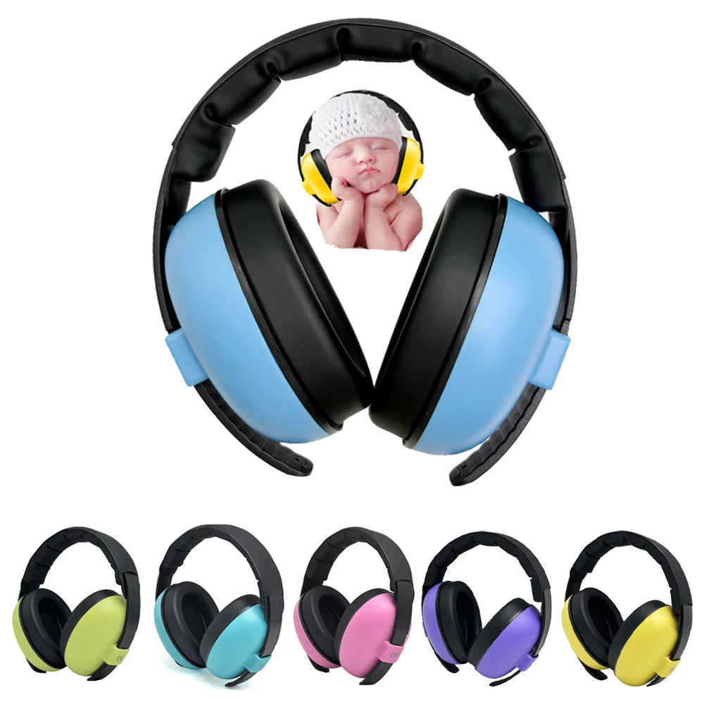 1pc Baby Ears Protection Anti Noise Child Earmuff Children Sleep Ear Stretcher Headphones Sleeping Earplugs