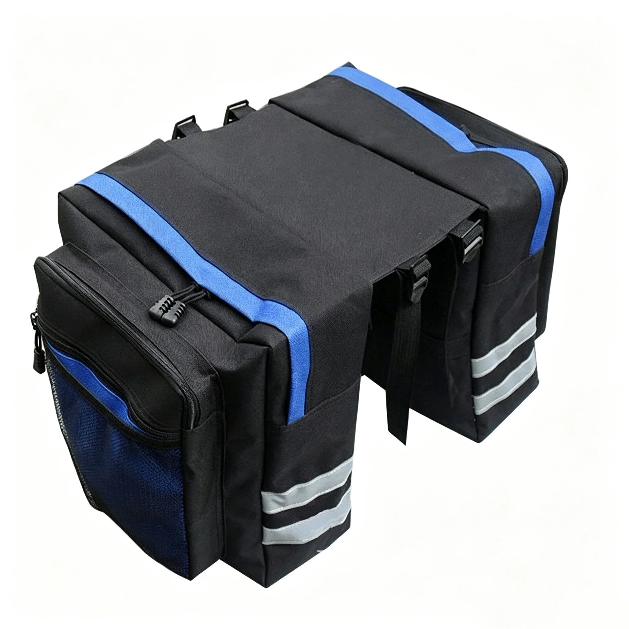Bicycle Rear Rack Bag Waterproof Double-Sided Large Capacity Bike Trunk Pannier Storage for MTB Road Cycling Commuting