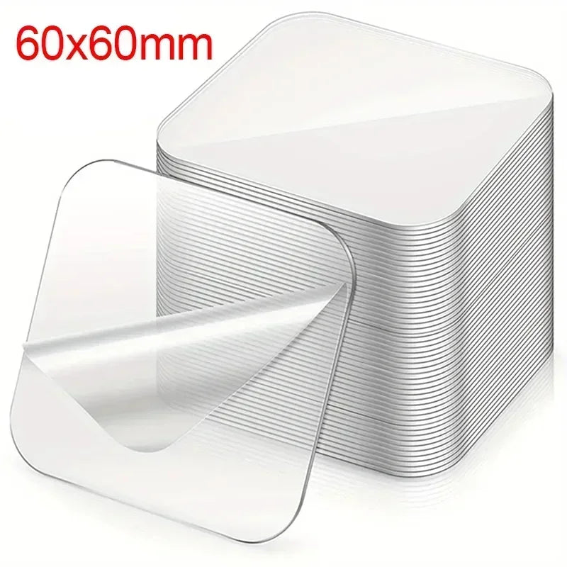 50/1PCS Super Strong Double Sided Adhesive Tape Nano Transparent Wall Stickers Water Proof Household Products Adhesives Reusable