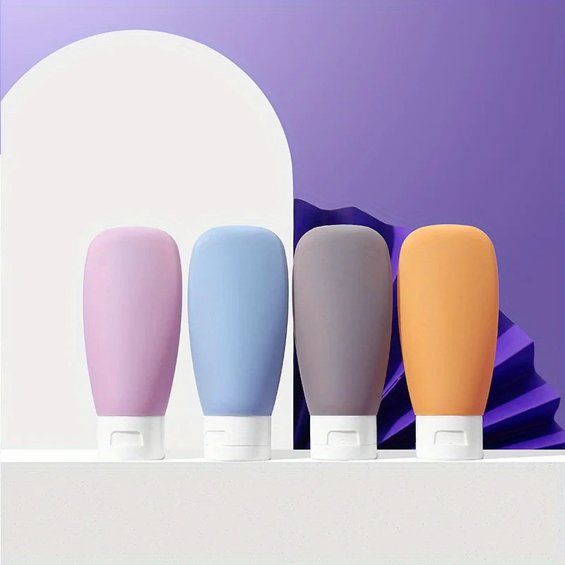 Morandi Tube Squeeze Bottle Portable Skin Care Products Dispensing Ottle Lotion Hand Cream Body Wash Travel Set Fill Empty