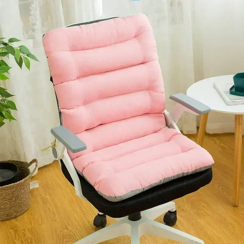 Thicken Soft Back Waist Pillow Student Stool Thickened Fart Cushion Home Garden Patio Lounger Hynde til siamesisk stol 샴 체어 쿠션