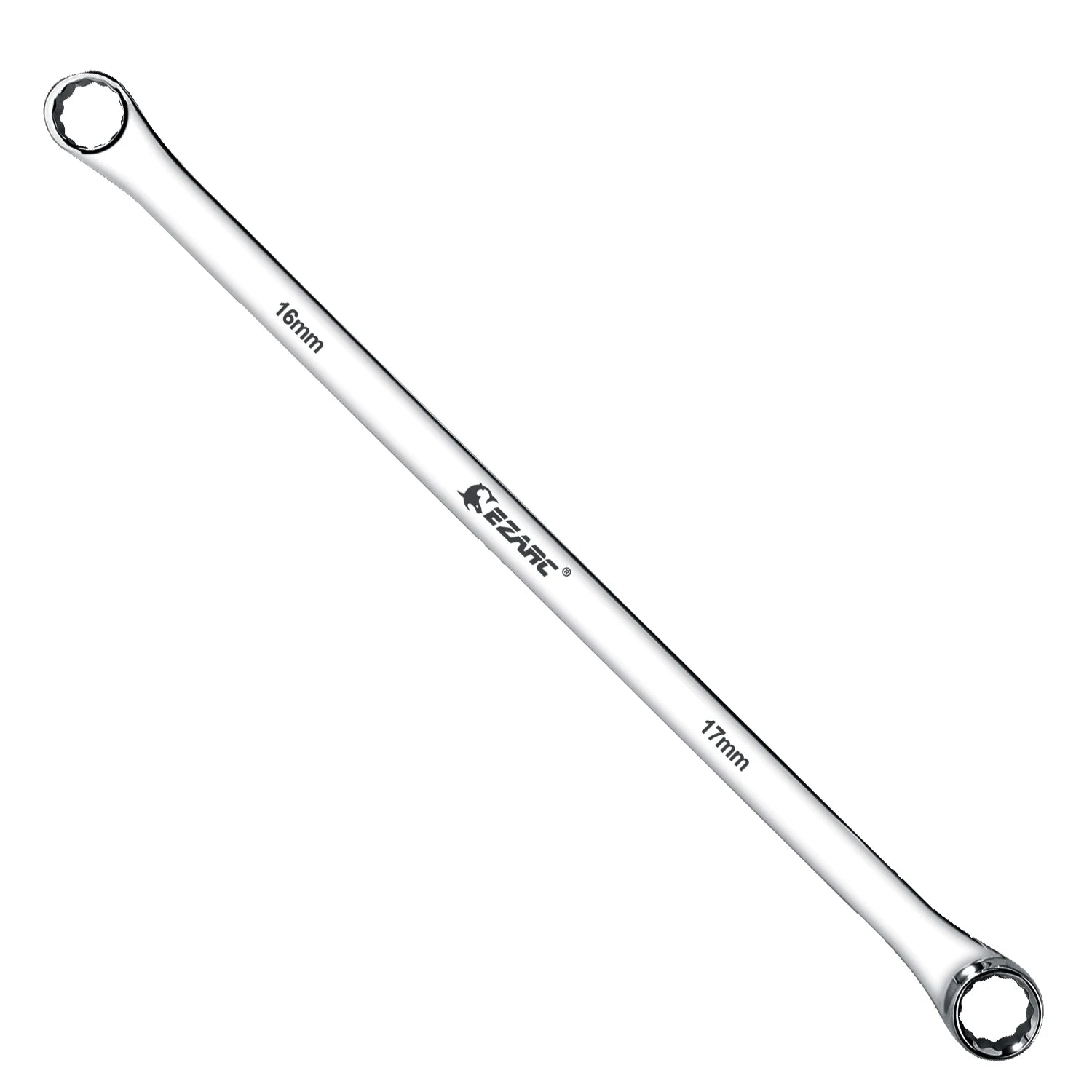 EZARC Extra Long Box End Wrench Metric Combination Durable Aviation Spanner CRV 8mm-19mm Chrome Vanadium Steel Aviation Wrenches