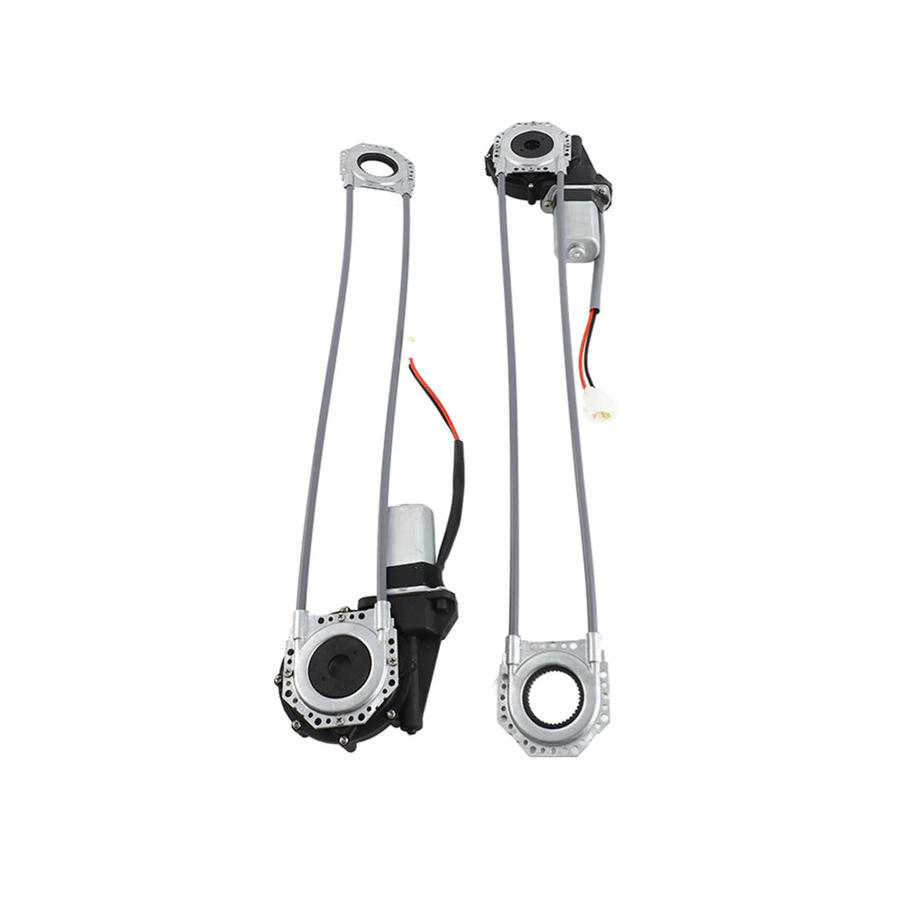 12V Universal Electric Power Window Lift Regulator Conversion Kit for 2 Door Pickup SUV Truck Van Car