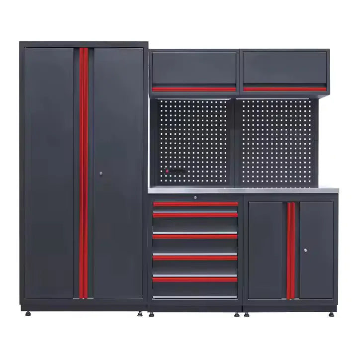 Heavy Duty Removable Cabinet Garage Wood Aluminium Tool Storage Steel Workshop Powder Coating Finish Warehouse Use OEM/ODM