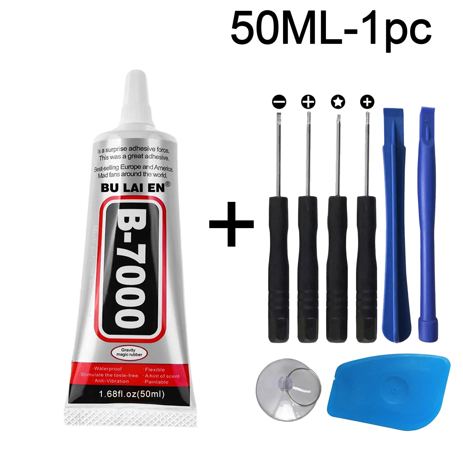 B7000 Mobile Phone Screen Universal Repair Glue Tool High-Strength Waterproof Transparent Adhesive, Universal Phone Glass Bonding Agent,super strong glue Glue Mobile Screen15ml/50ml/110ml.