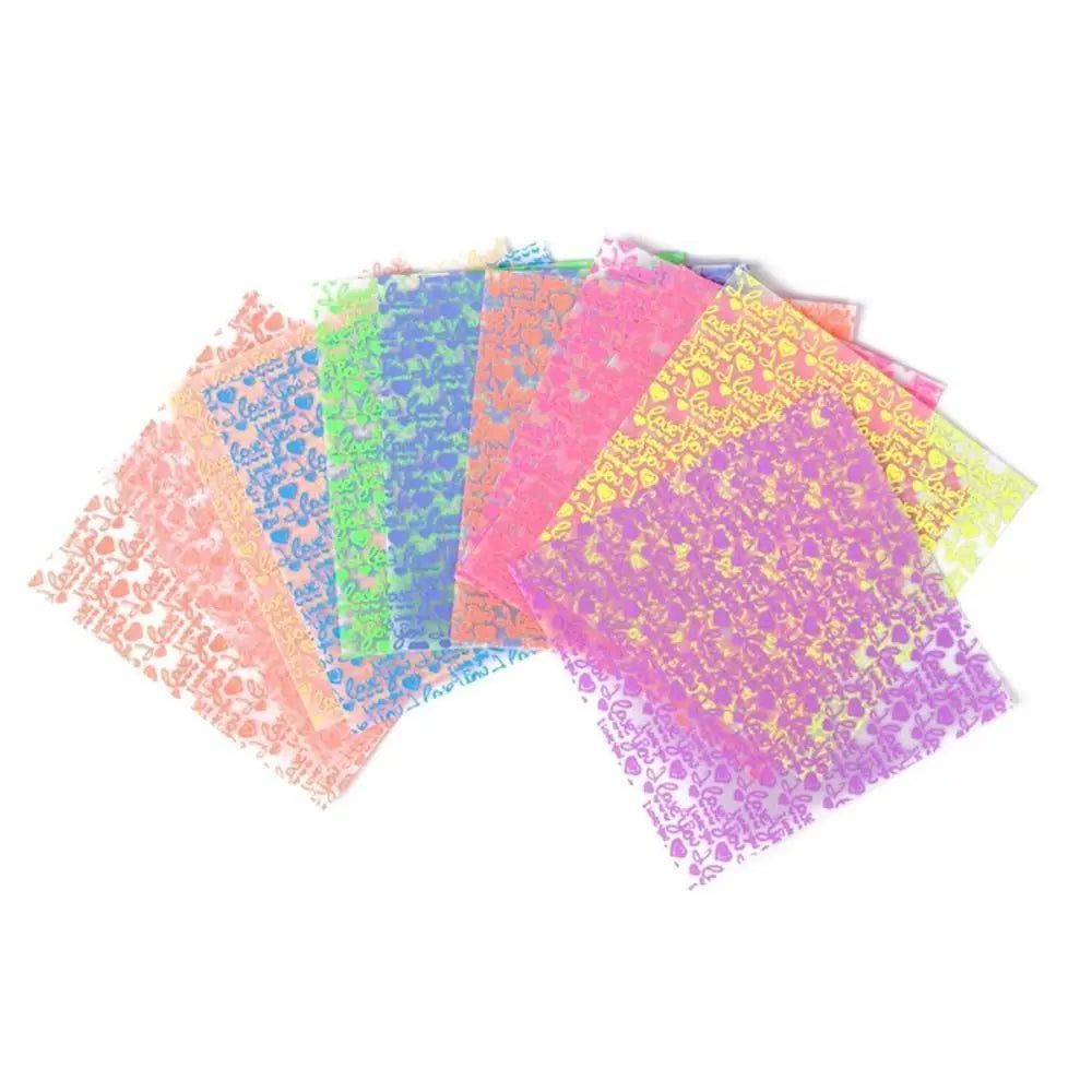 Luminous Origami Paper Square Scrapbook Paper Single-sided Printing Card Paper Gift Wrapping Material Night Glow