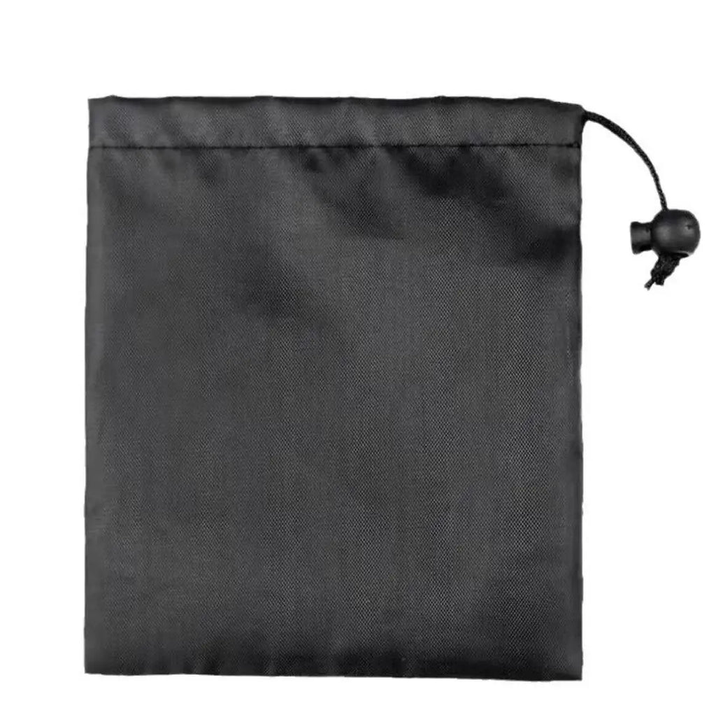 A Set RV Black Shower Curtains Waterproof Fabric Bath Curtains Durable RV And Camper Van Bathing Cover With Hook Rod Bag