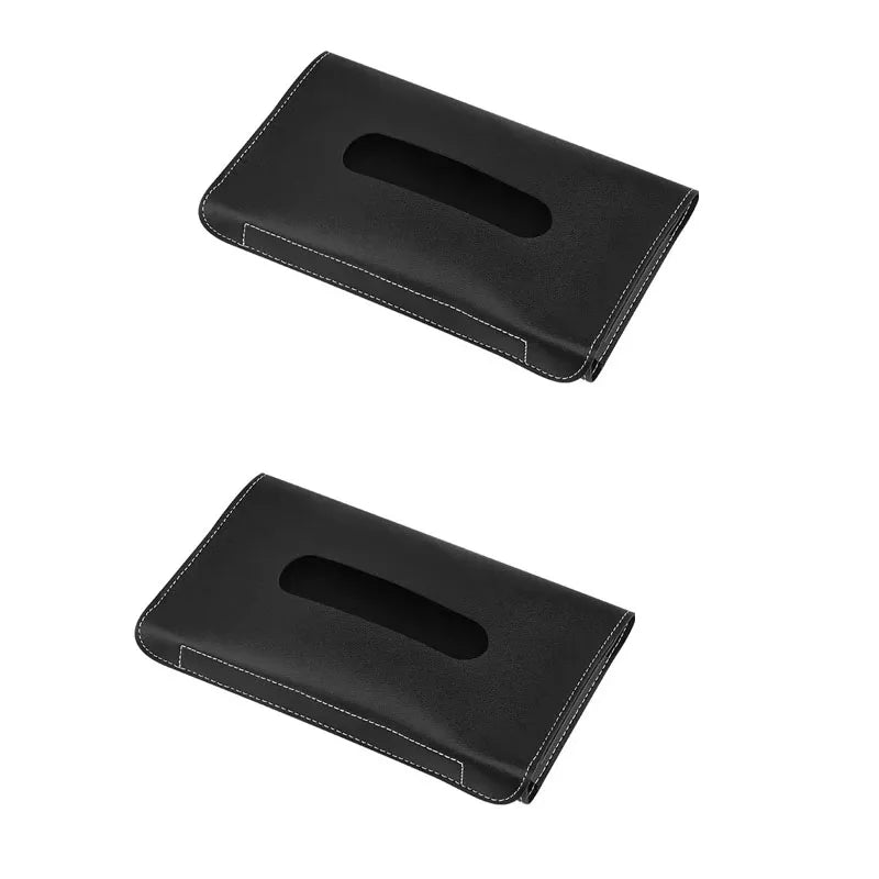 1 Pcs Car Tissue Box Towel Sets Car Sun Visor Tissue Box Holder Auto Interior Storage Decoration for BMW Car Accessories