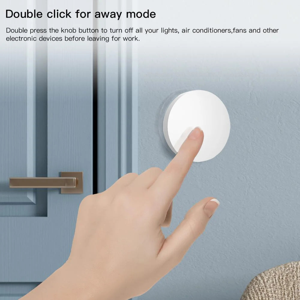 Tuya Smart Zigbee One Click Scene Switch Button Scene Panel Smart Home Light Turning Device
