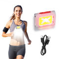 LED Safety Lights Run Light Outdoor Backpack Camping Silicone Clip Mode Walking Lamp for Night Portable Magnetic Emergency Light