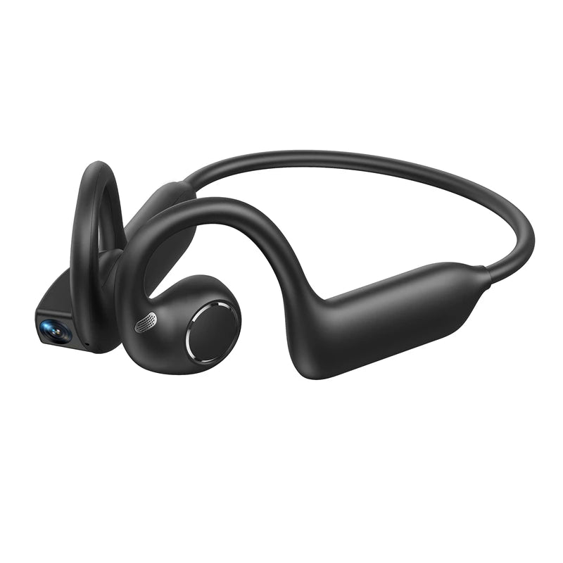 E12 Smart AI Earphones 800W Camera Video HIFI Bluetooth Music AI Translation Q&A Image Recognition Sports Earphones