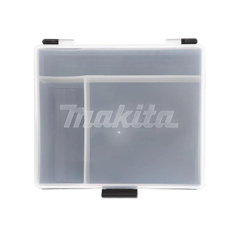 Makita 824781-0 Plastic Empty Box Drill Bit Screw Parts Partition Multifunctional Portable Mini Portable Tool Case Storage Kit