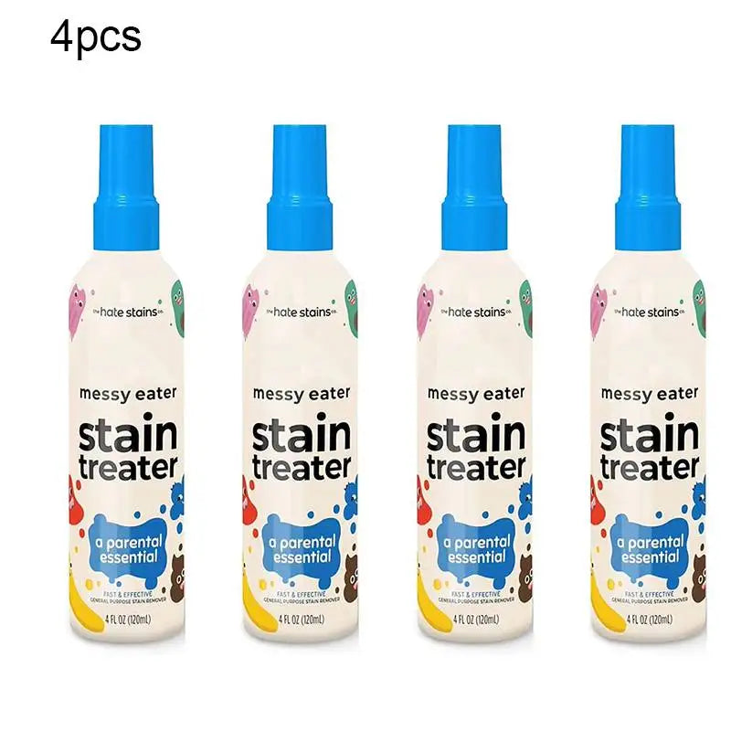 120ml Stain Remover Spray Effective Fabric Yellow Stain Removal  Dust Bleached Decontamination Wash-free Cloth Cleaning Supplies