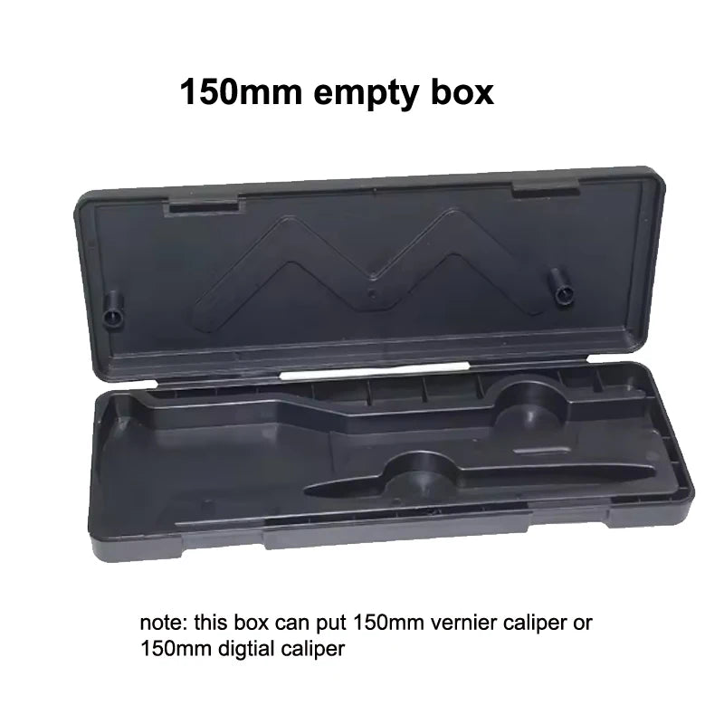 150/200/300mm Metal Digital Caliper Outer Packaging Box Plastic Material Protective Storage Case for Precision Measurement Tools