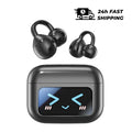 Touch Screen Bluetooth Headphones 144 Languages Real-time Translation Headphones Wireless Open Ear Clips Sports Gaming Earphone