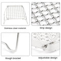 AS60-BBQ Folding Grill Grill Stand Gas Outdoor Home Duty Portable Mini Campfire For Camping Picnic Grate