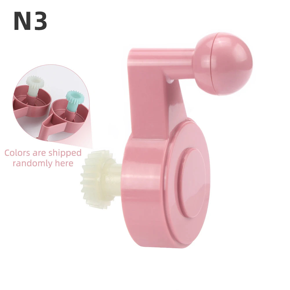 Knitting Machine Row Counter / Tension Forks / Yarn Guide / Crank / Pins Adapter - Replacement Part for Sentro 40, QJH 48