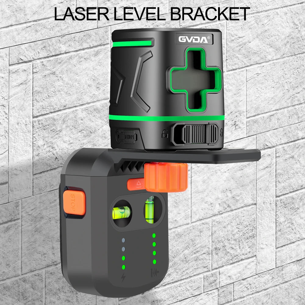 GVDA Electric Suction Vacuum Laser Level Mobile Bracket Drilling Dust Collector for Hammer Screwdriver Alignment Drilling Tools