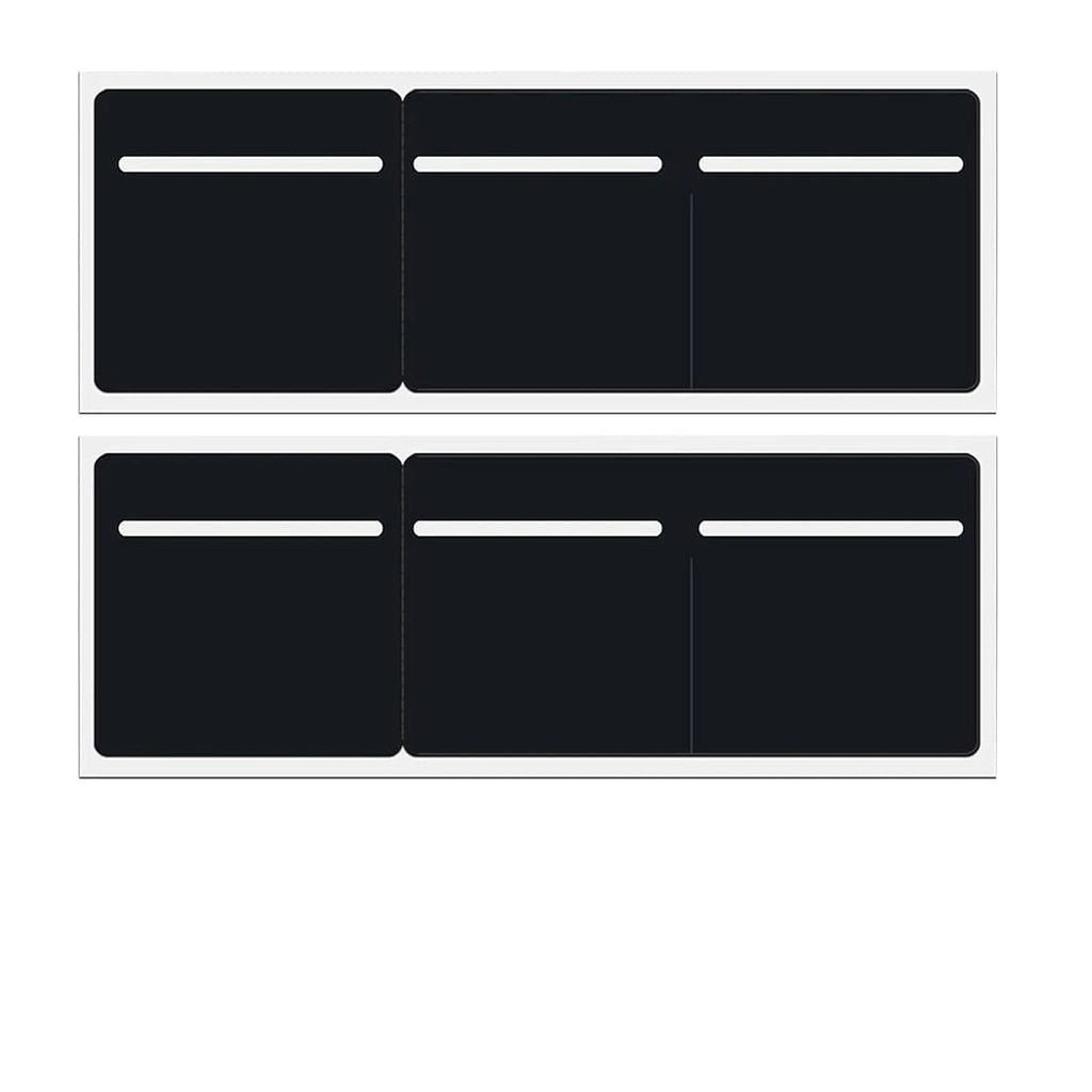 3 in 1 Disc Holder Parking Permit Holder Car Tax Disc Holders, Clear Self Adhesive Car Permit Card Holders Windscreen Card
