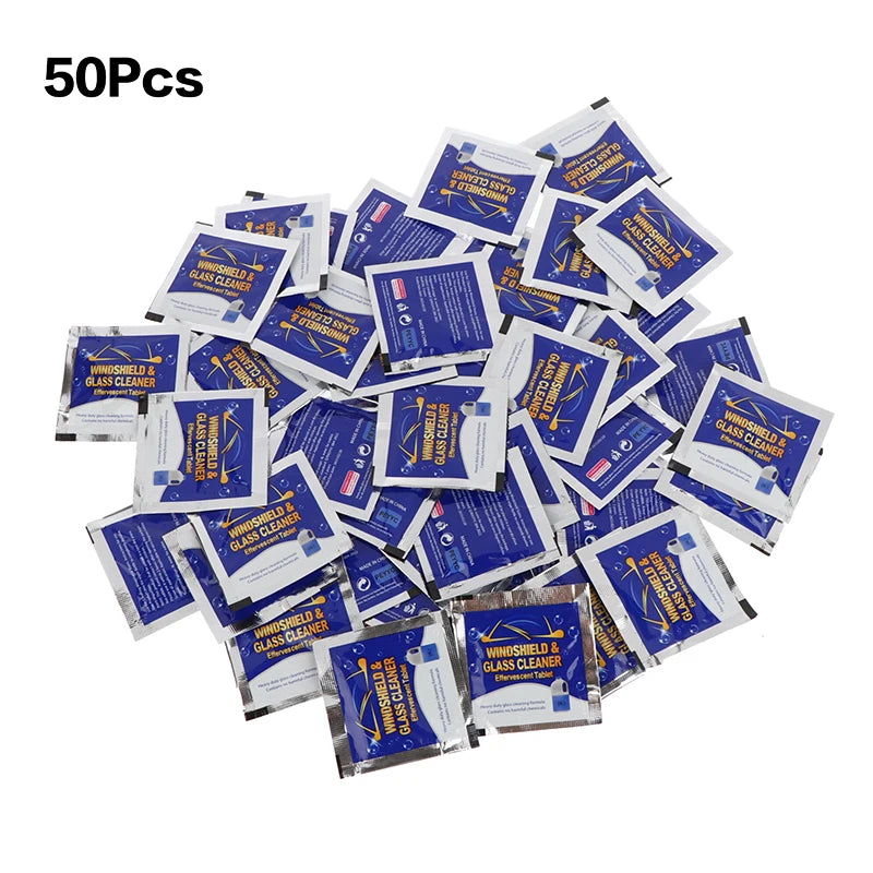 【M】20PCS Car Wiper Fine Cleaner Glass Cleaning Car Solid Wiper Window Cleaner For Any Glass Or Window Car Accessories