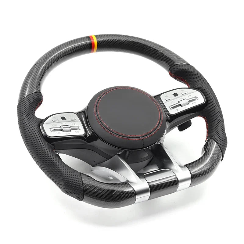 Modify Carbon Car Steering Wheel Assembly for Mercedes-Benz AMG W190 W205 W166 W167 W177 W217 W222 W223 W257 W292 W463 W464 C205
