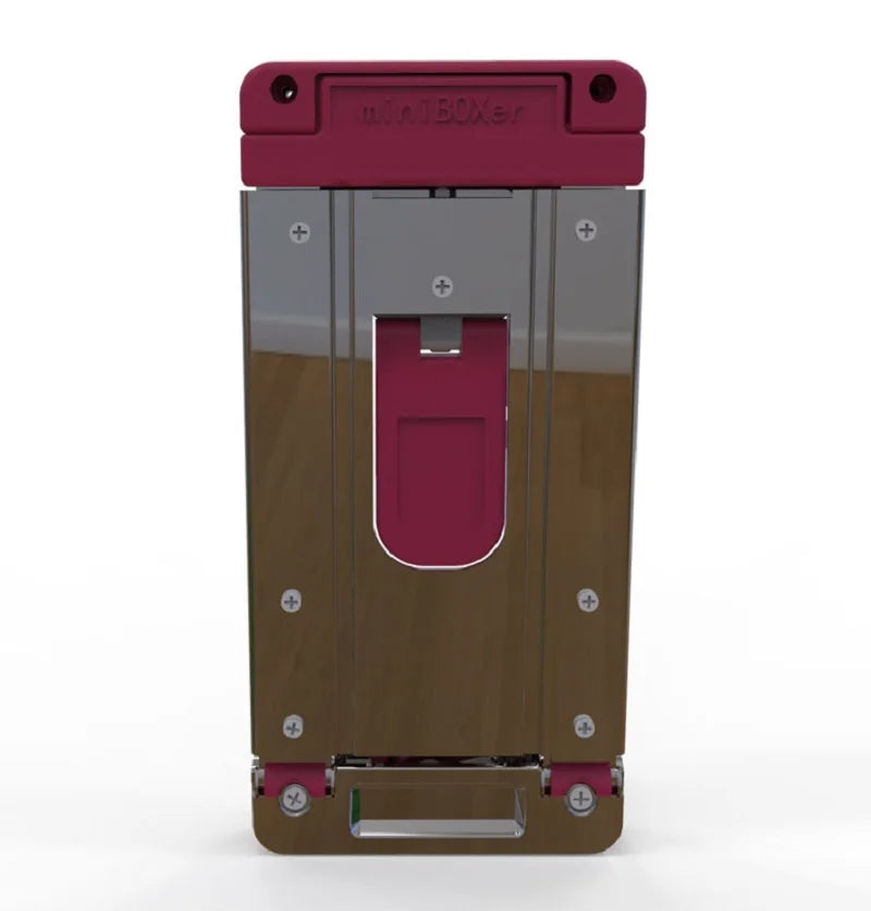 Full folding trolley stainless steel luggage car go to school Trolley bag travel carry suitcase shopping carts Phone holder