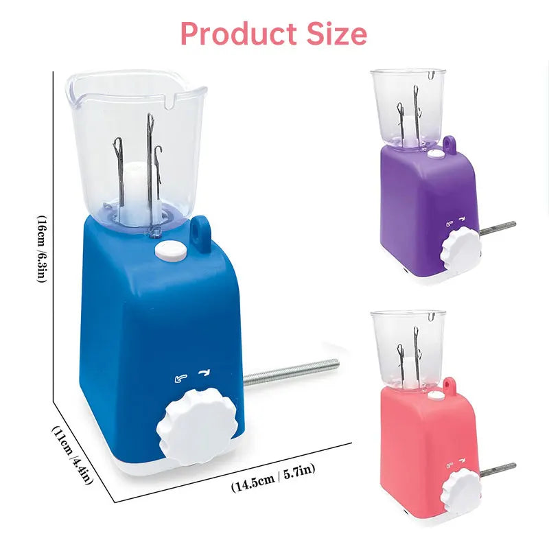 USB Auto Knitting Machine DIY Electric Crochet Machine Wool Yarn Knit Helper Craft Project Cord for Braiding Knitting Accessorie