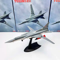 WLTK Diecast 1: 144 Scale Soviet TU22 Figure 22M3  Bomber Alloy Finished Product Souvenir Hobby Collection Toy Gift