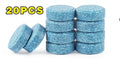 Car Windshield Washer Fluid Concentrated Tablets Solid Effervescent Wiper Tablet for Car Room Kitchen Window Glass Cleaning