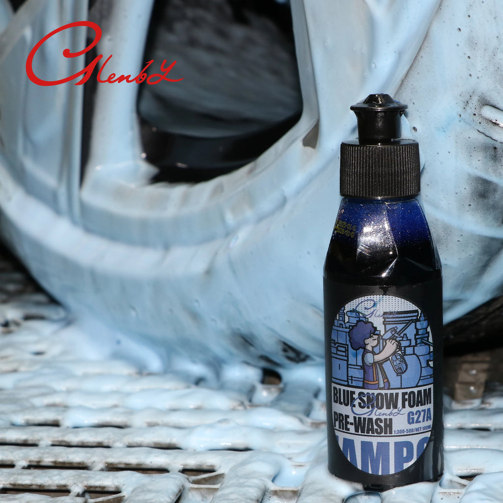 Car Wash Color Foam High Foaming Shampoo Blue Foaming Car Wash Soap Auto Wash Shampoo Works with Foam Cannons,Foam Guns