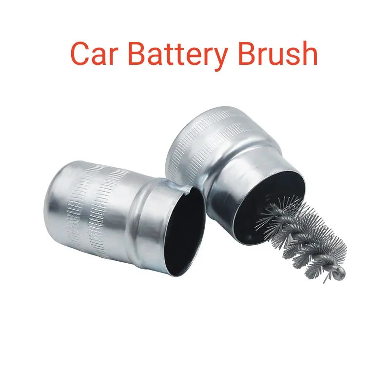 Car Cleaning Battery Post Terminal Cable Cleaner Dirt Corrosion Brush Hand Tools Car Accessories Car Battery Wire Brush