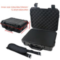 Equipment Hard Case with Pre-cut Sponge and Single Crossbody Strap, for Camera Photography Safety Toolbox Portable Case Suitcase