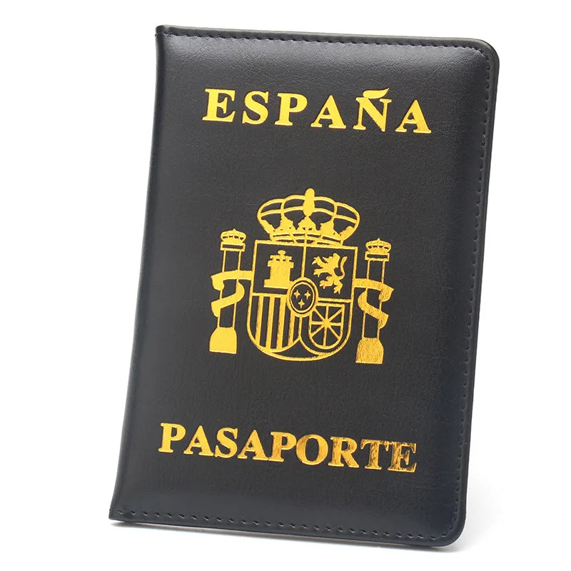 High End Leather Passport Holder Passport Protection Cover Passport Case Plane Ticket Holder Id Card Holder Travel Accessories