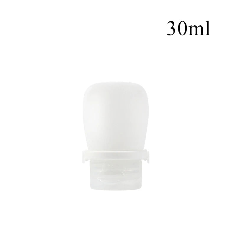 Soft Silicone Travel Bottles 30/60/90ml Empty Squeeze Tubes For Lotion Leakproof Skin Care Products Container Travel Accessories