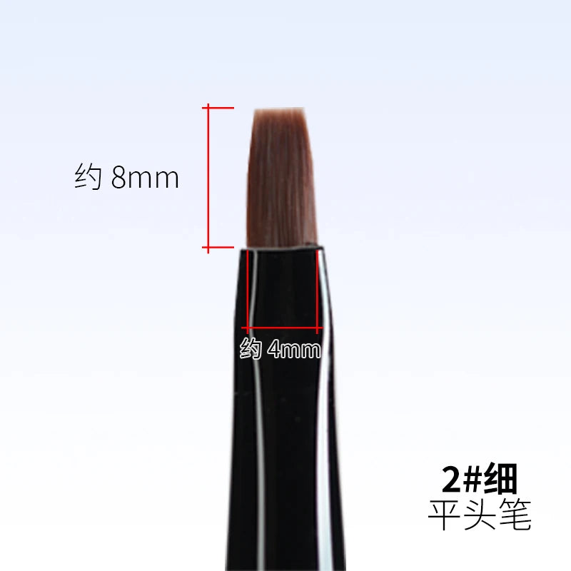 RAYSTUDIO Modeling Brushes Series Fine-point / Liner / Flat / Dry Brush Functional Tool for Model Panel Wash Building Hobby Tool