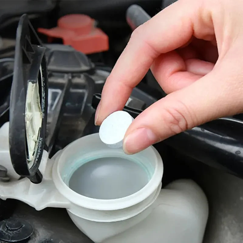 20/40/60PCS Car Glass Water Effervescent Tablets Universal Automobile Clean Accessories Glass Water Solid Effervescent Tablets