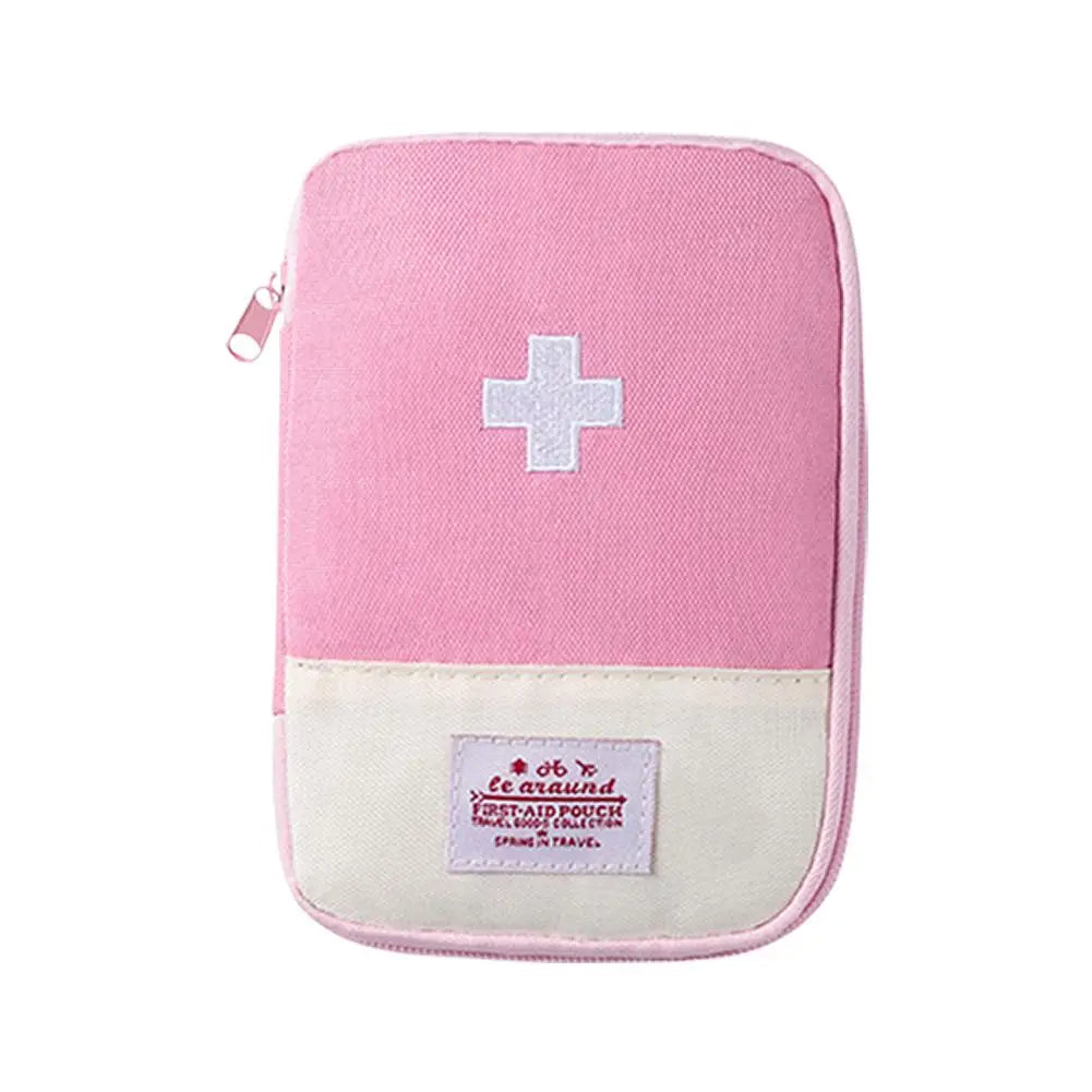 Travel First Aid Kit Medicine Bag Storage Aid Pouch Multi-Function Emergency Medicine Storage Health and Household Outdoor First