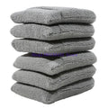 hg89 U Shape Design Car Wash Sponge Soft Microfiber Applicator Mitts Fit for Waxing Cleaning Polishing Without Damaging Paint