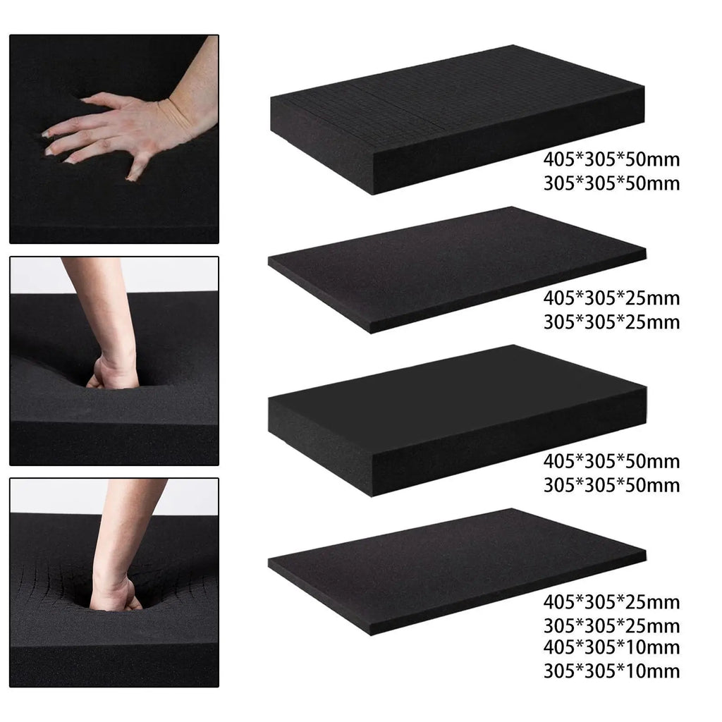 Pick and Pluck Foam Pad Packing Foam Pad Pre Cubed Protective Cushioning for Storage Drawer Crafting Toolbox Transport Camera