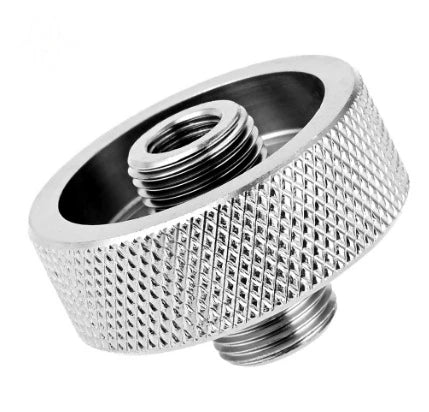 Gas Canister Stove Adapter Leak Resistant Anti Rust Connector Compatible With Butane Propane Tanks For Backpacking Camping Gear