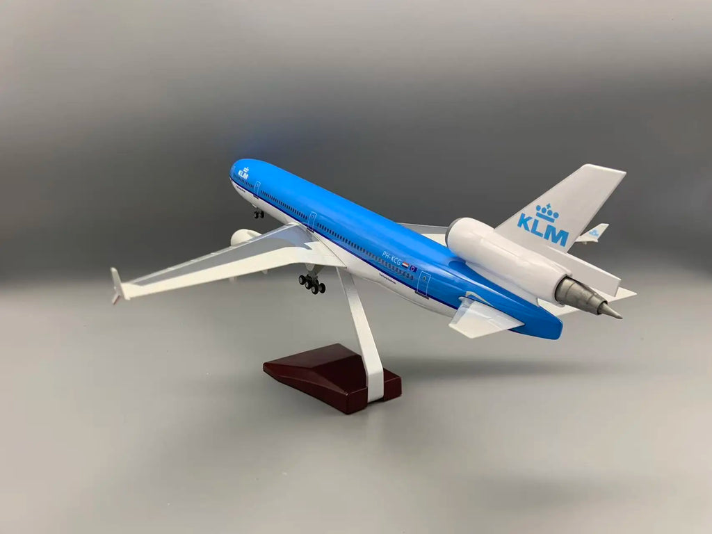 New KLM MD11 Airplane Model 47cm Royal Dutch MD-11 Passenger Aircraft Plane for Collection Birthday Collected Gift By Aviation