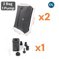 28L Reusable Vacuum Compression Storage Bag with Air Pump Travel Clothes Luggage Organizer Bag