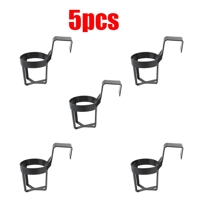 1/3/5pcs Car Drink Cup Holder Container Hook Window Door Mount Universal Durable Water Bottle Cup Stand For Auto Truck Interior