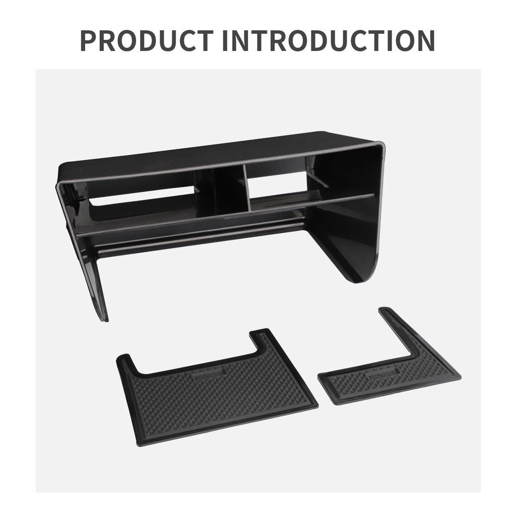 LUCKEASY for Subaru Forester 2019-2024 Car Storage Box Central Console Tidying Organizer Case Tray Auto Interior Accessories